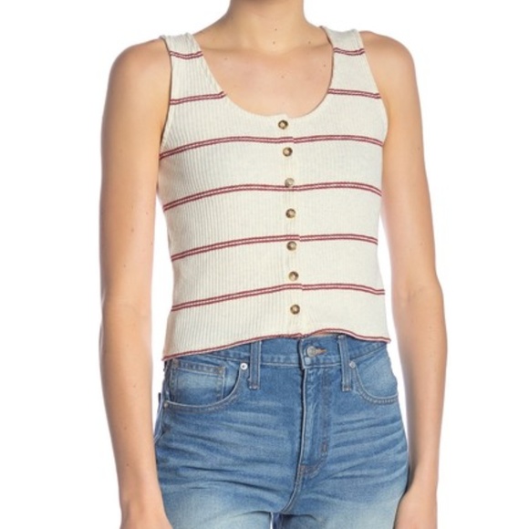 Madewell Tops - Madewell Ribbed Tank Top ASO Taylor Swift, Medium
